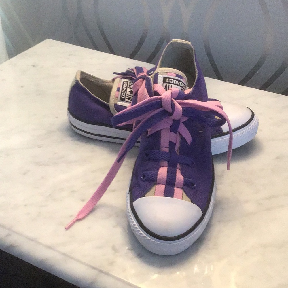 🎉HOST PICK Girls Pink & Purple Sneakers